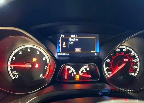 2016 Ford Focus St из США, поврежденный, VIN 1FADP3L99GL296451